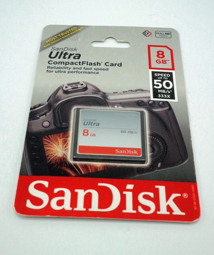 Sandisk ultra 8gb - sandisk, cf