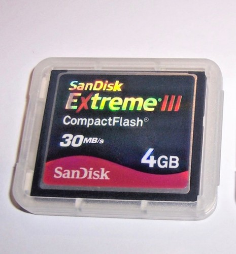 New 4gb sandisk extreme - 4gb, iii