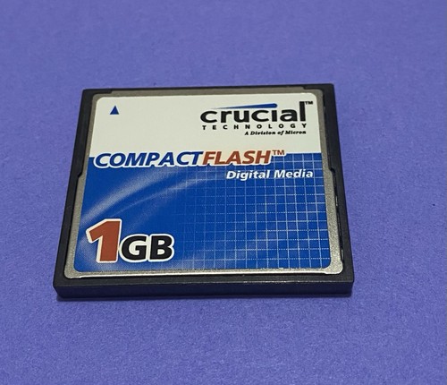 Crucial compact flash cf - 1, gb