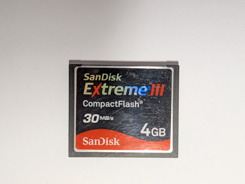 4gb sandisk extreme - 4gb, iii