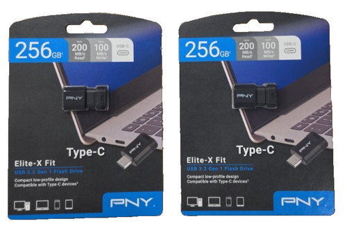 Two pny 256gb elite x - two,