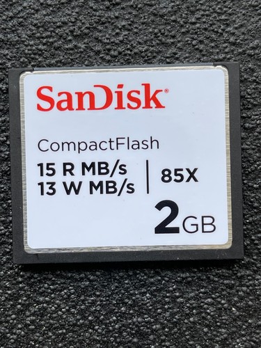 Sandisk 2gb compactflash - sandisk,