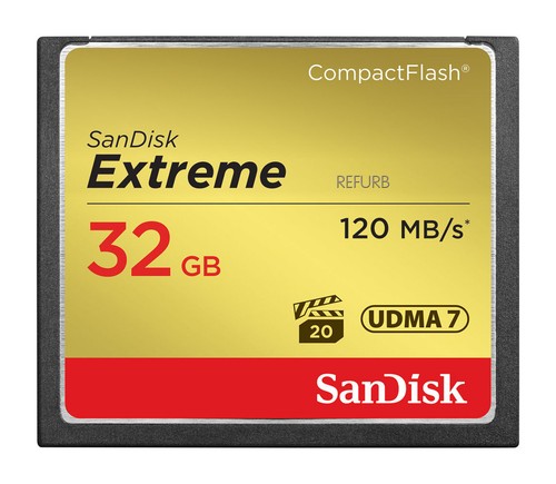 Sandisk 120mb extreme 32gb - 120mb/s,