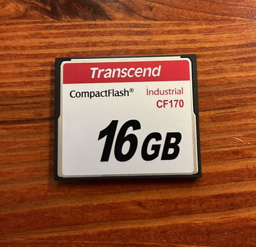 Transcend 16gb industrial - industrial, cf
