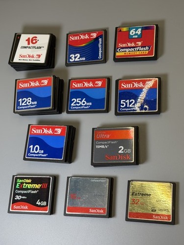 Sandisk compactflash memory - compactflash,